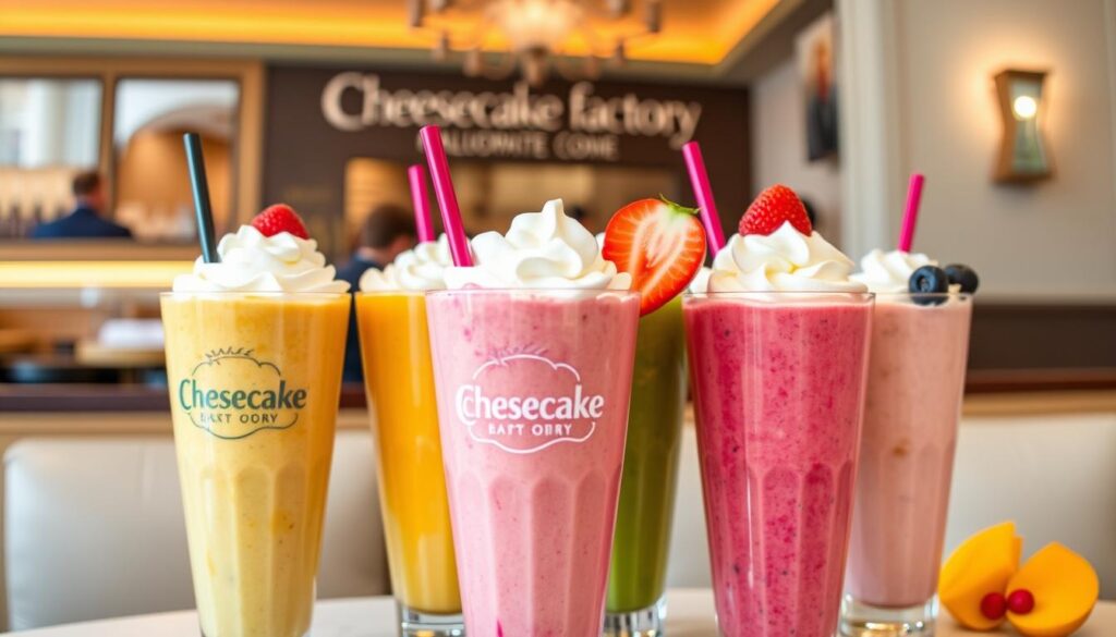 Cheesecake Factory smoothies