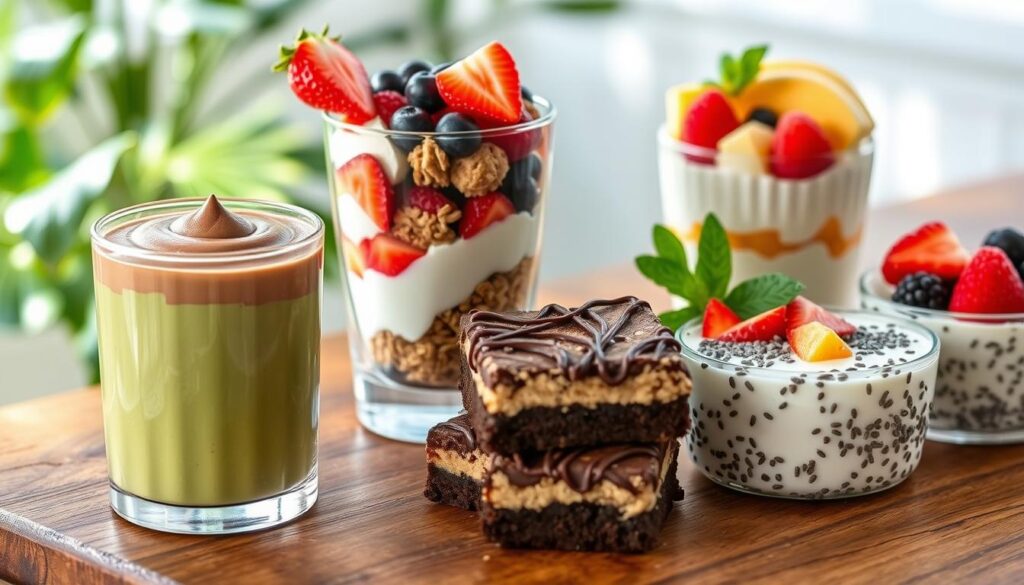 Health-conscious desserts
