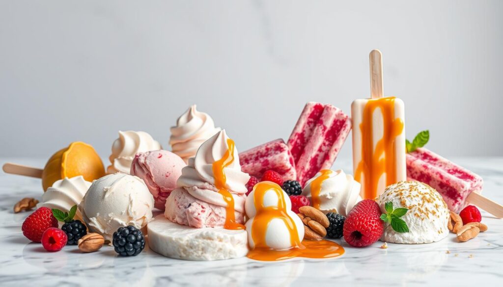 Nutritional insights for frozen treats