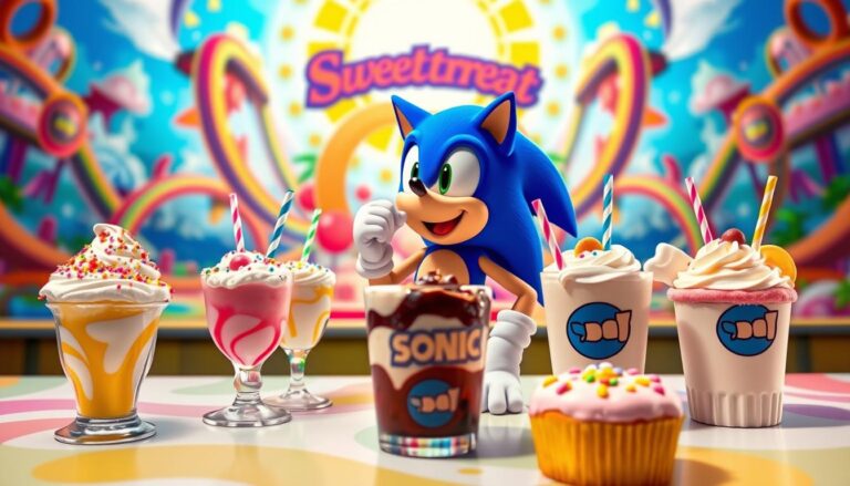 Sonic Dessert Menu