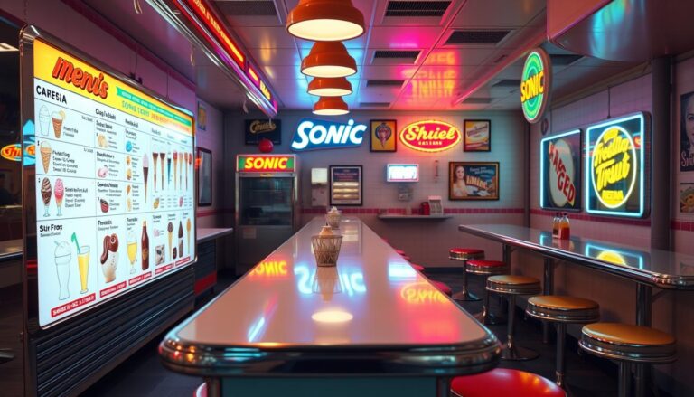 Sonic Ice Cream Menu