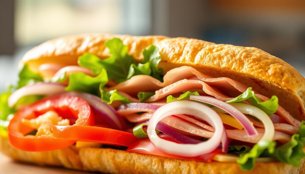 Subway Wraps Fresh Ingredients
