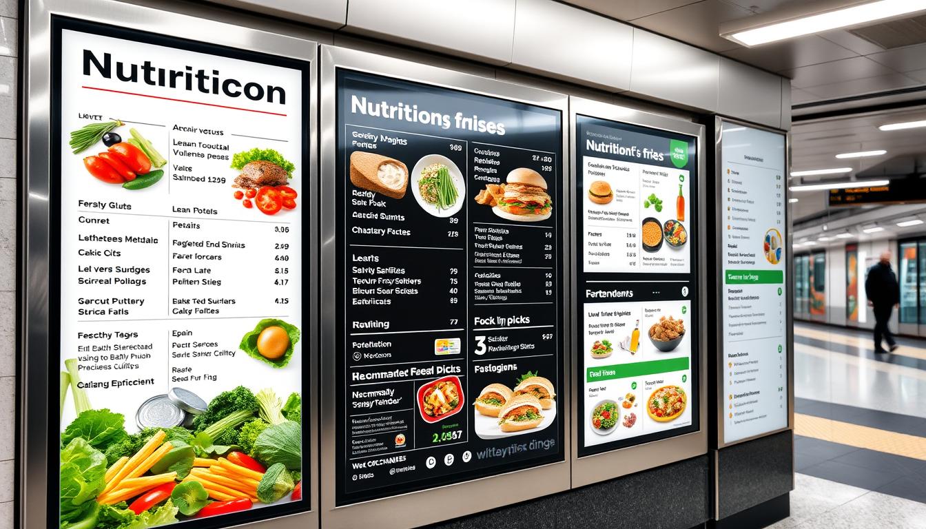 subway nutrition menu