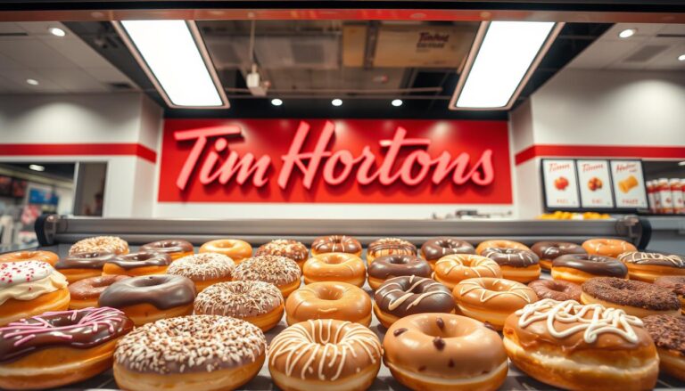 tim hortons donut menu
